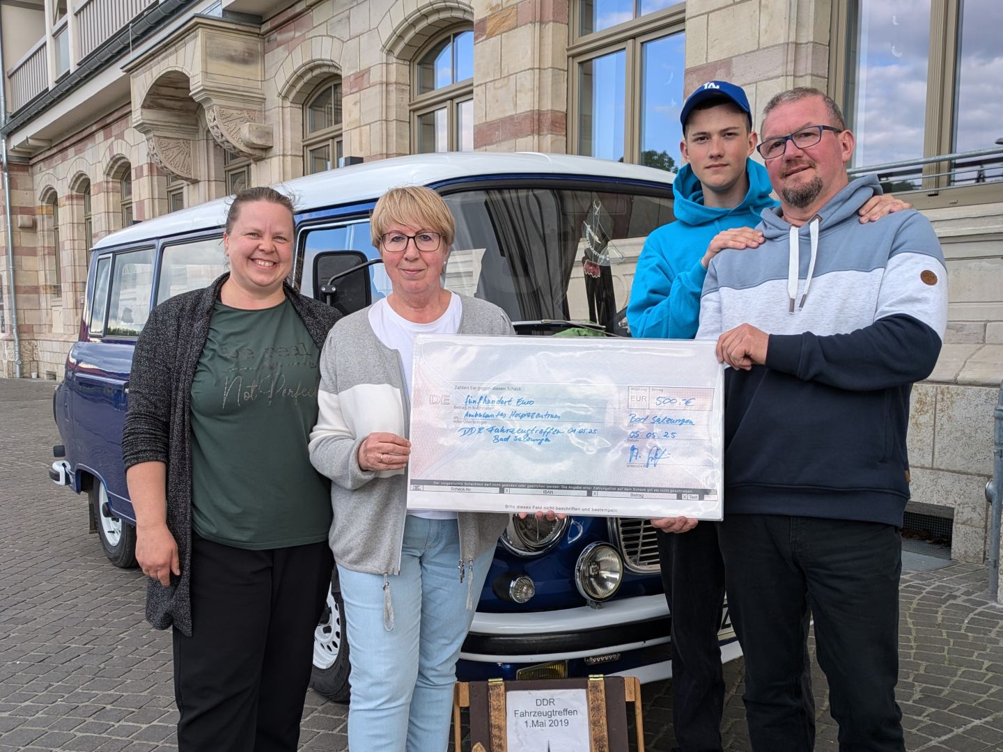 Spende 500€ / DDR Fahrzeugtreffen Bad Salzungen
