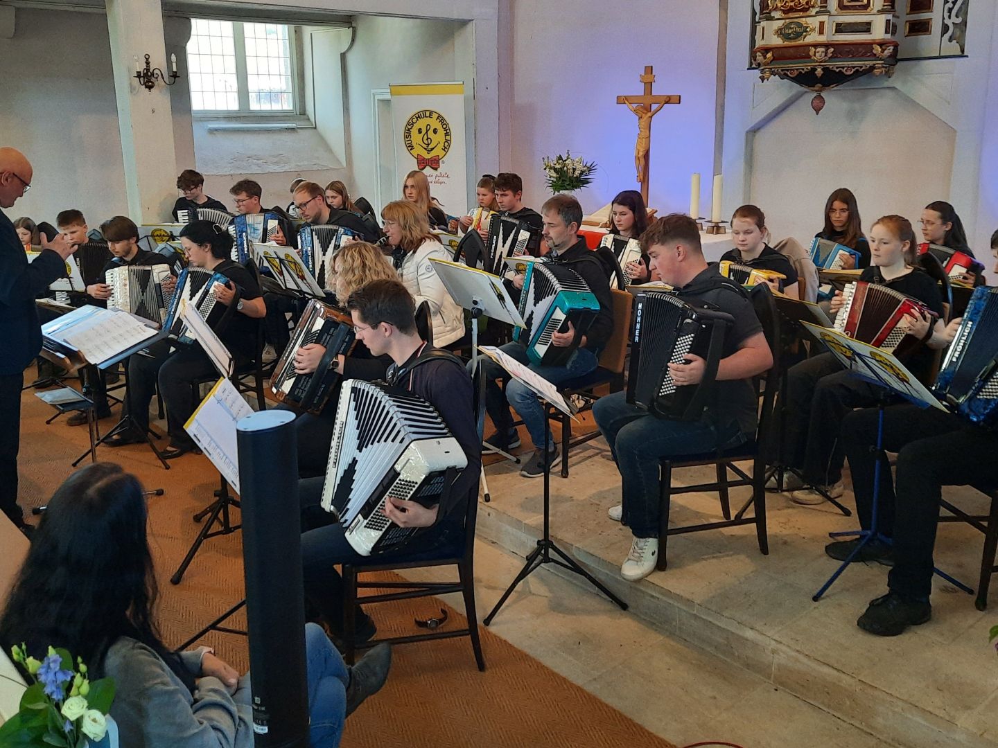 Spende 1017€ / Benefizkonzert Musikschule Fröhlich