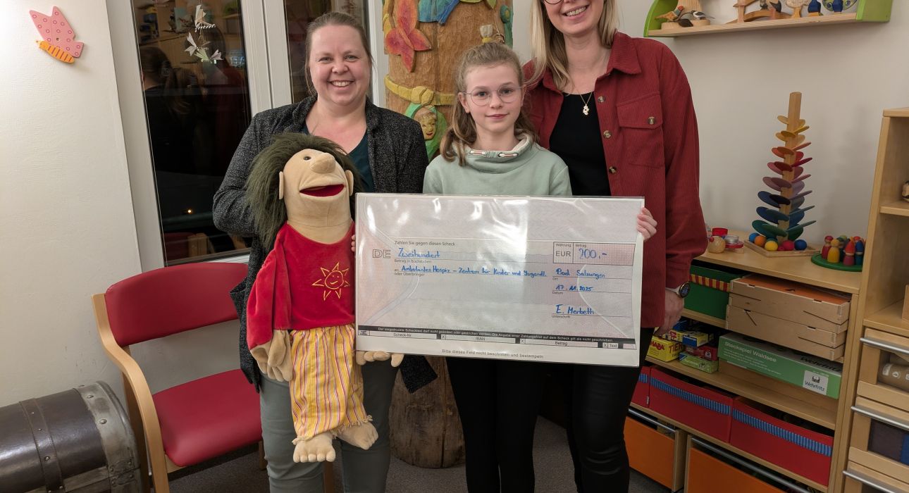 200 € Christina und Emma Merbeth