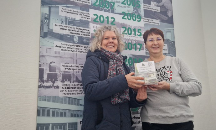 Spende 86,13 Euro / DEKRA Bad Salzungen