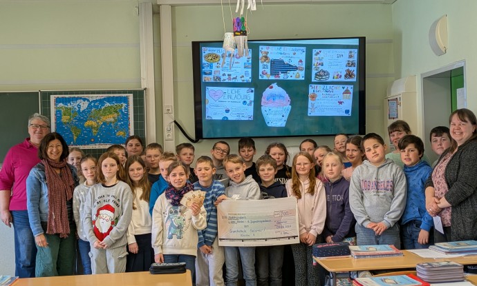 Spende 200€ 4.Klasse Grundschule Geismar