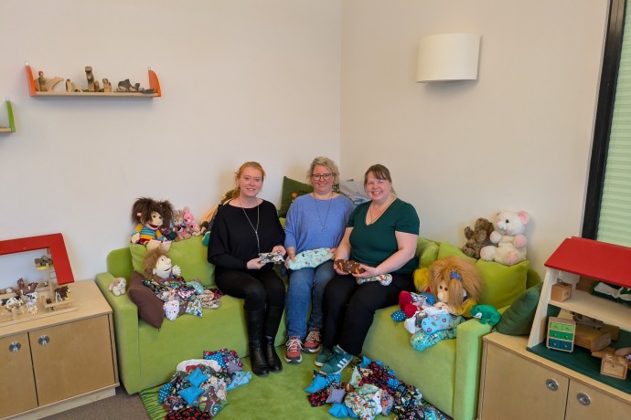 Sachspende Kirschkernkissen