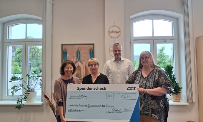 Spende 750€ / K+S Zentrale Technik