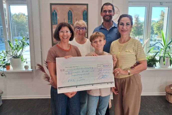 Spende 1095€ / Kfz-Meisterbetrieb Kai Luther