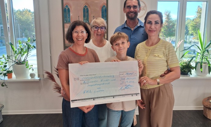 Spende 1095€ / Kfz-Meisterbetrieb Kai Luther