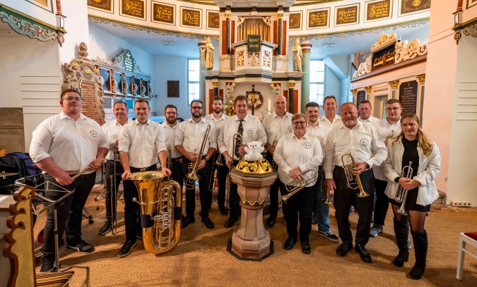 Spende 800,00 Euro / Posaunenchor der evangelischen Kirche Dermbach