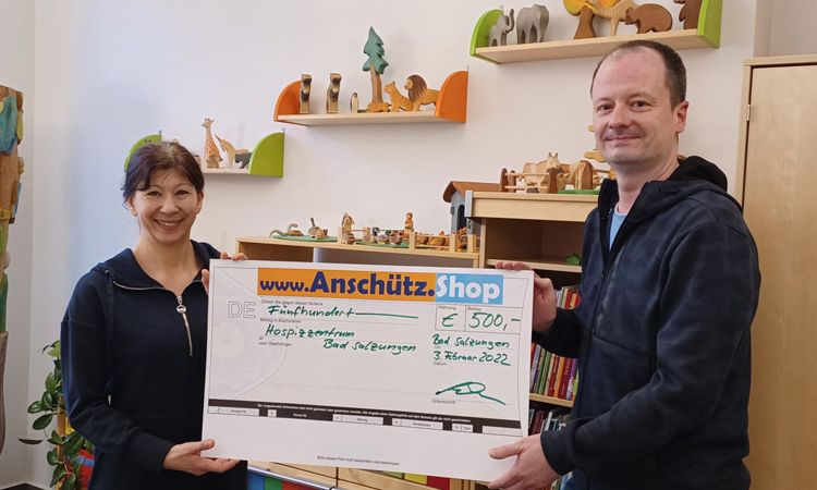 Spende 500€ / Kay Anschütz