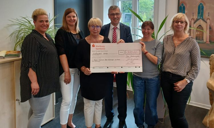 Spende 500€ / Landratsamt Wartburgkreis