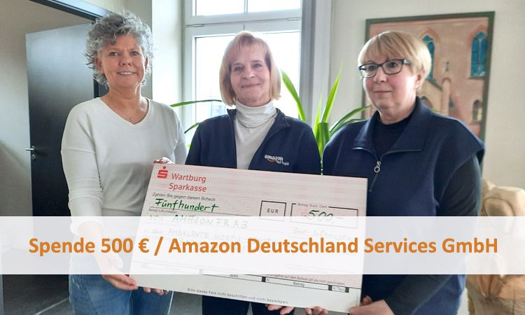 Spende 500 € / Amazon Deutschland Services GmbH