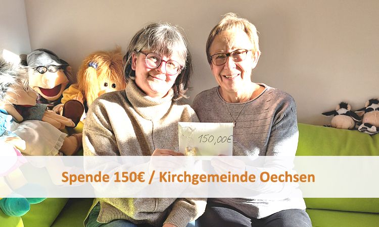Spende 150€ / Kirchgemeinde Oechsen